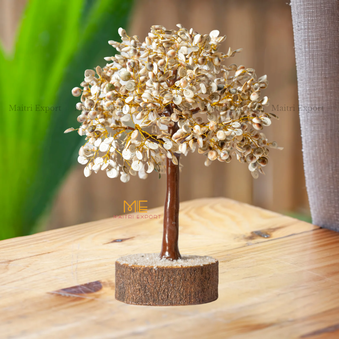 Gomtichakra Tree for prosperity and vastu showpiece-1000 Bead-Maitri Export | Crystals Store