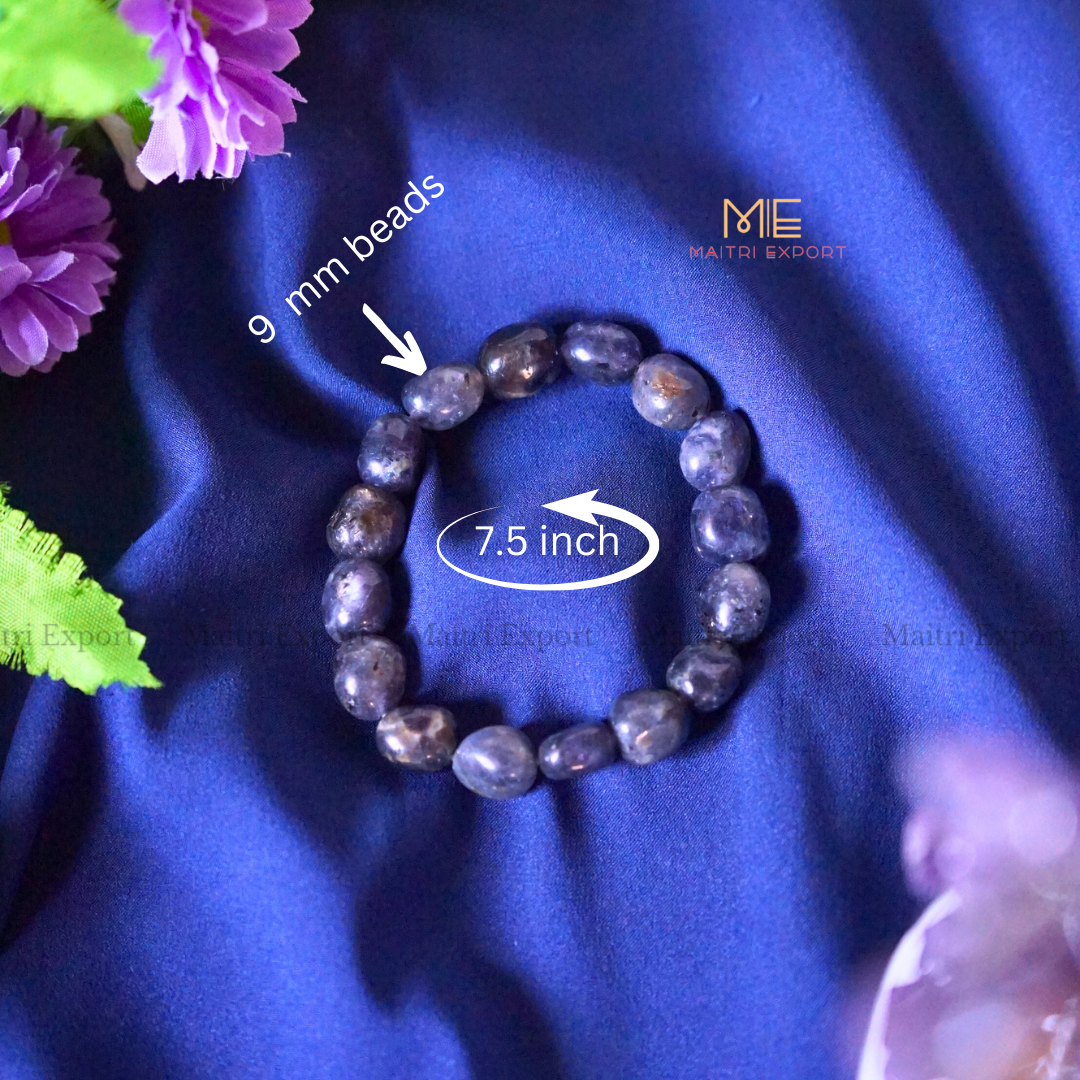 Small Tumble Crystal Beads Bracelet-Maitri Export | Crystals Store