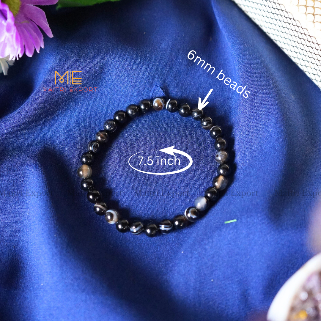 Sulemani Hakik Natural Crystal Healing Bracelet-Maitri Export | Crystals Store