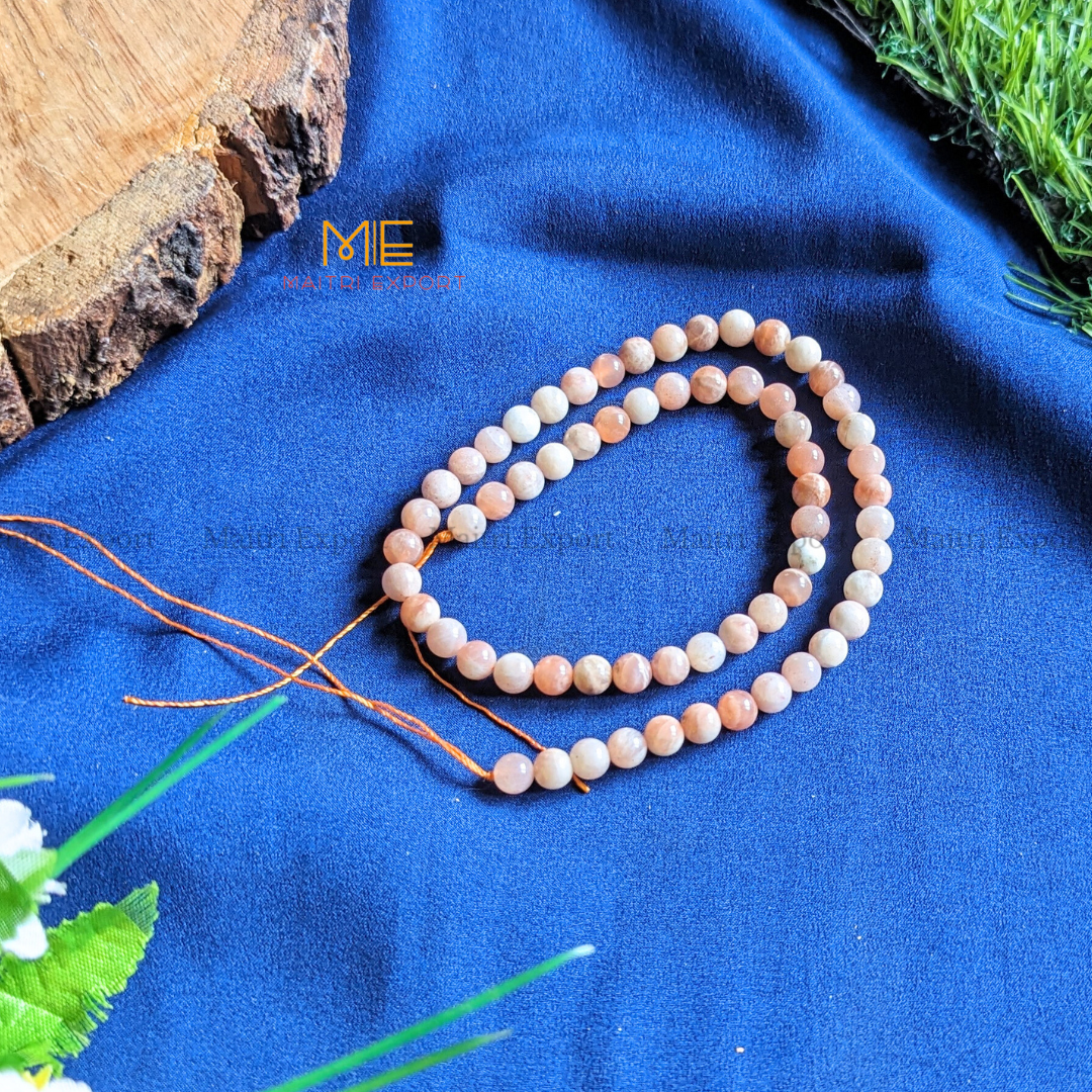 6mm loose round crystal beads strand / line-Maitri Export | Crystals Store