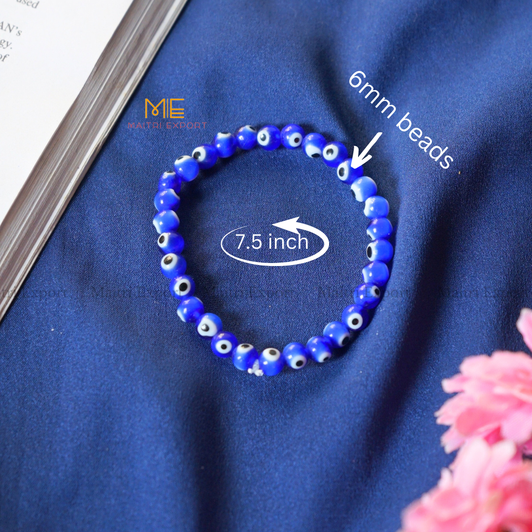 Evil Eye Crystal Healing Bracelet-Maitri Export | Crystals Store