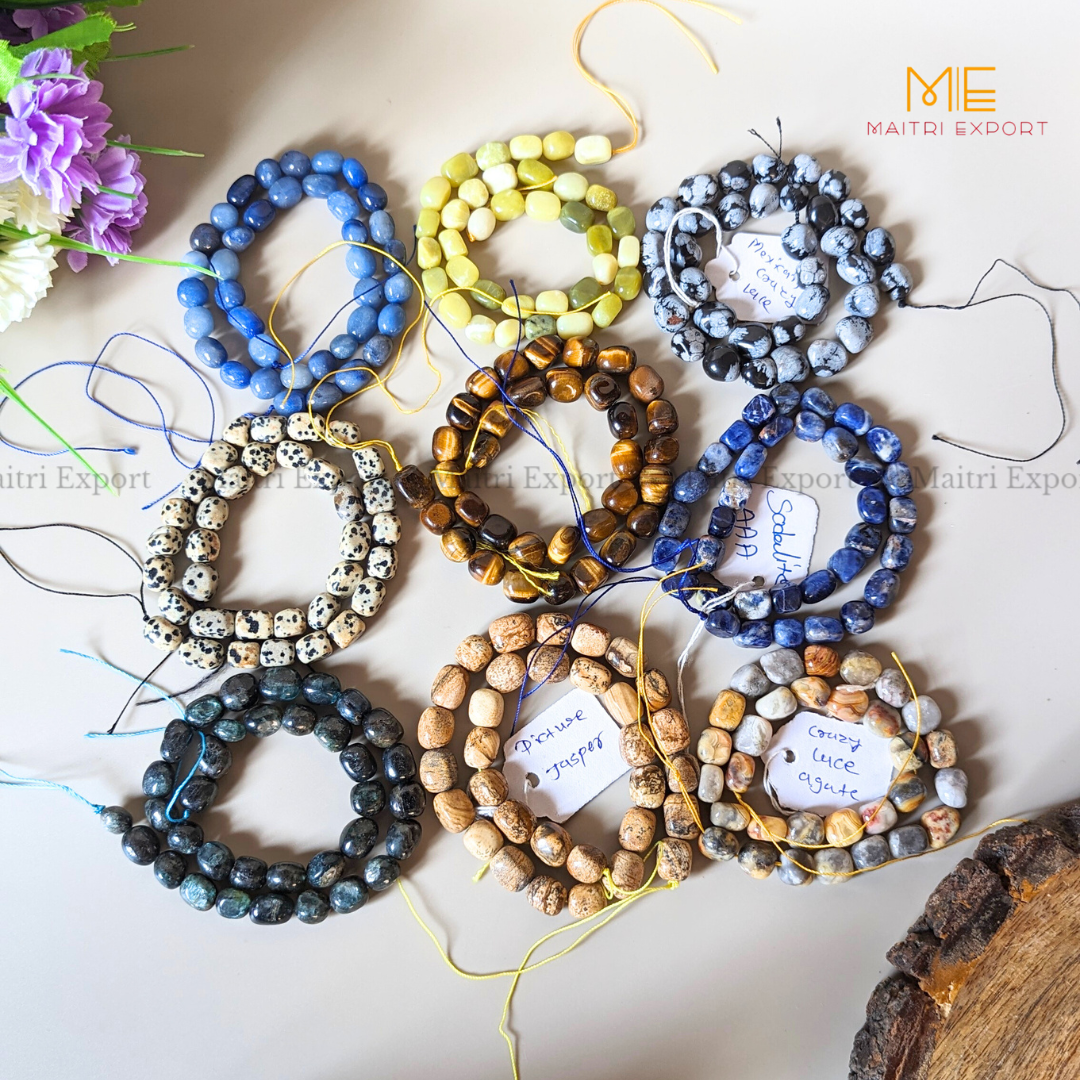 Small Tumble healing Crystal Loose Beads-Maitri Export | Crystals Store