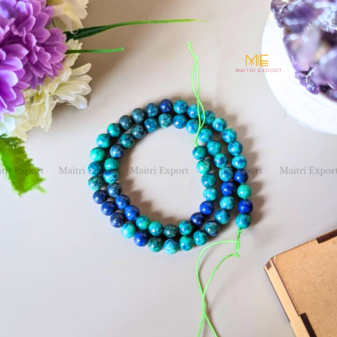 6mm loose round crystal beads strand / line-Maitri Export | Crystals Store