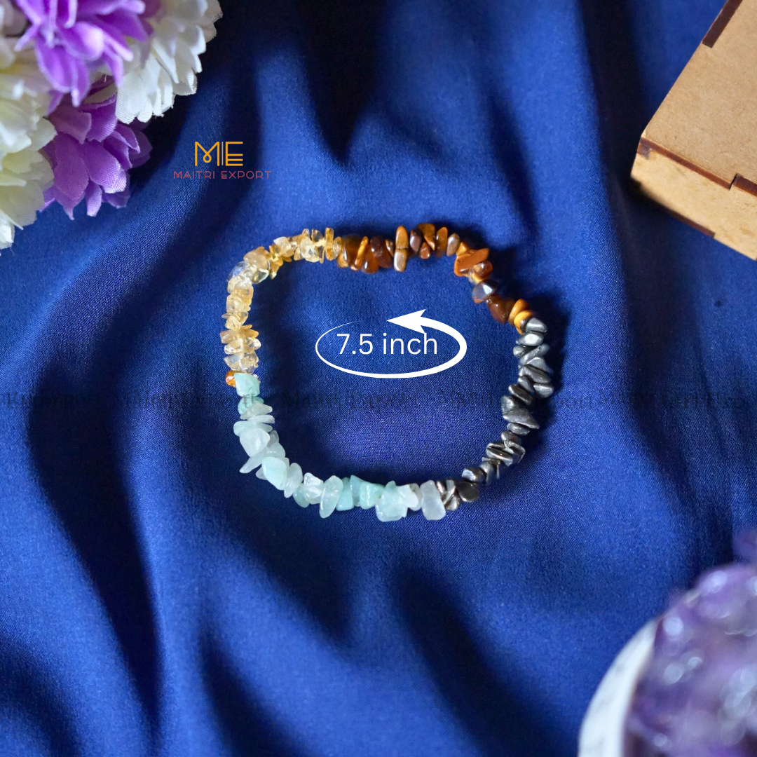 Money Magnet Chips Bracelet-Maitri Export | Crystals Store