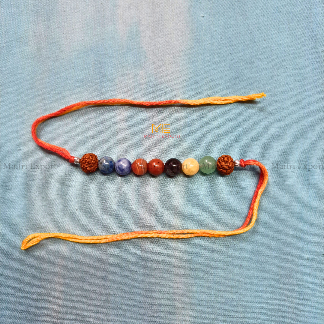 7 chakra rakhis-Maitri Export | Crystals Store