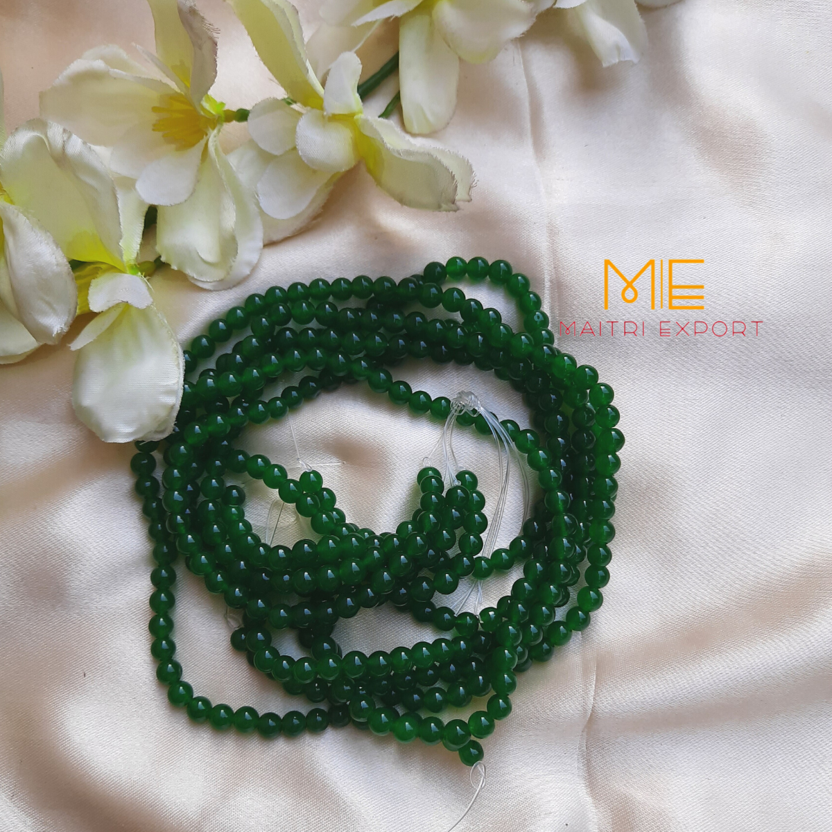 6mm loose round crystal beads strand / line-Maitri Export | Crystals Store