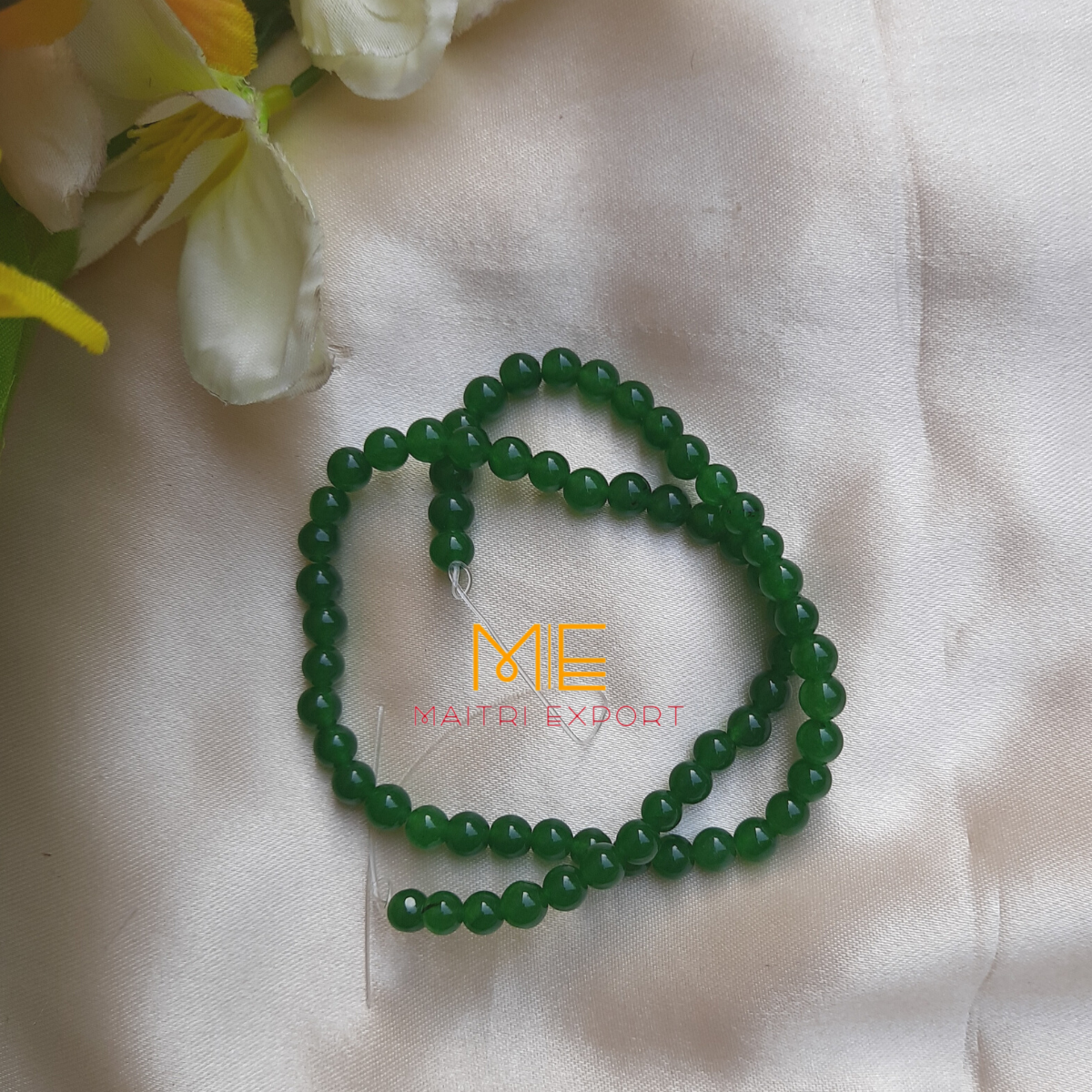 6mm loose round crystal beads strand / line-Maitri Export | Crystals Store