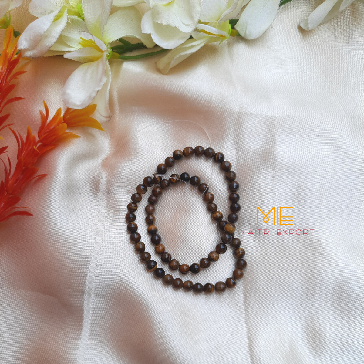 6mm loose round crystal beads strand / line-Maitri Export | Crystals Store