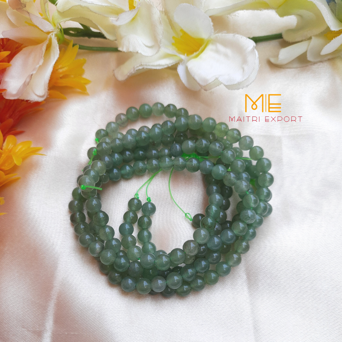 6mm loose round crystal beads strand / line-Maitri Export | Crystals Store