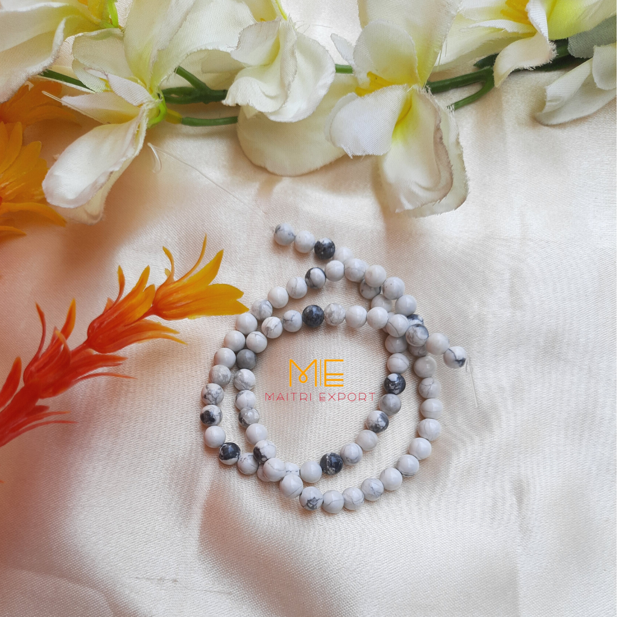 6mm loose round crystal beads strand / line-Maitri Export | Crystals Store
