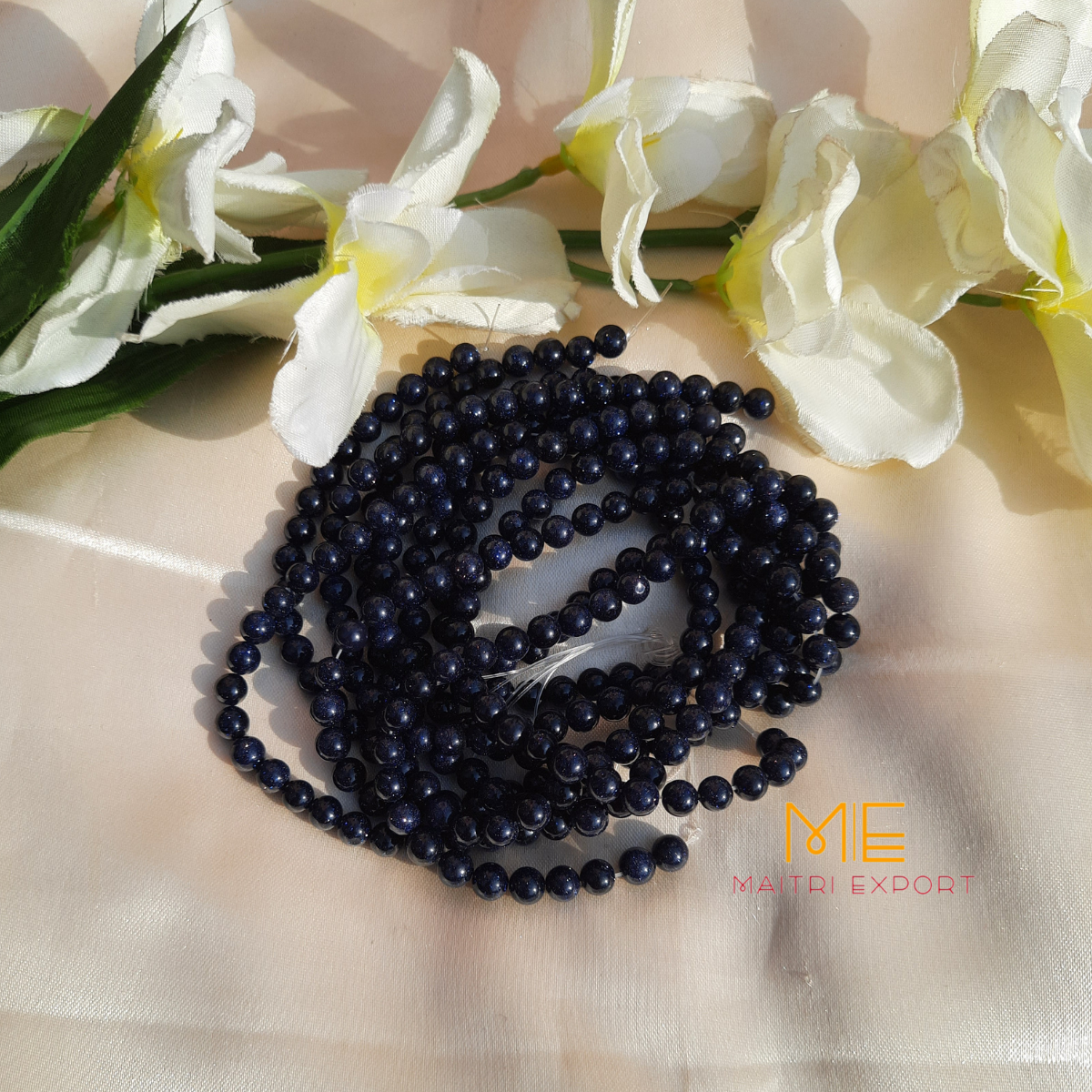 6mm loose round crystal beads strand / line-Maitri Export | Crystals Store