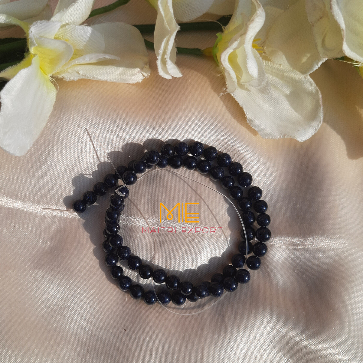 6mm loose round crystal beads strand / line-Maitri Export | Crystals Store