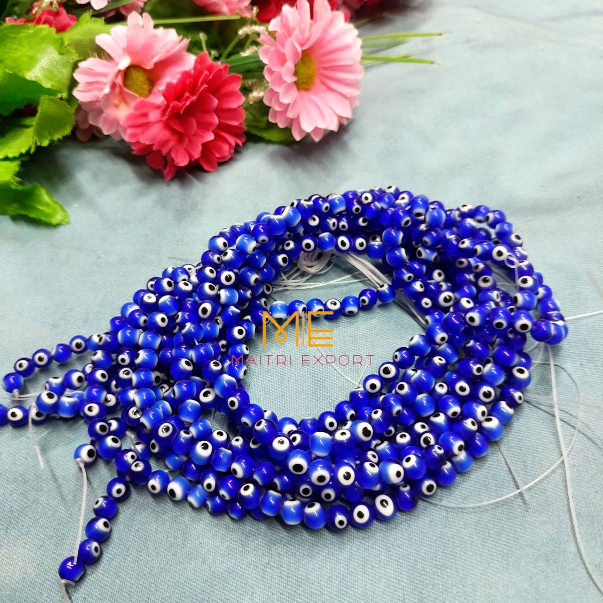6mm loose round crystal beads strand / line-Maitri Export | Crystals Store