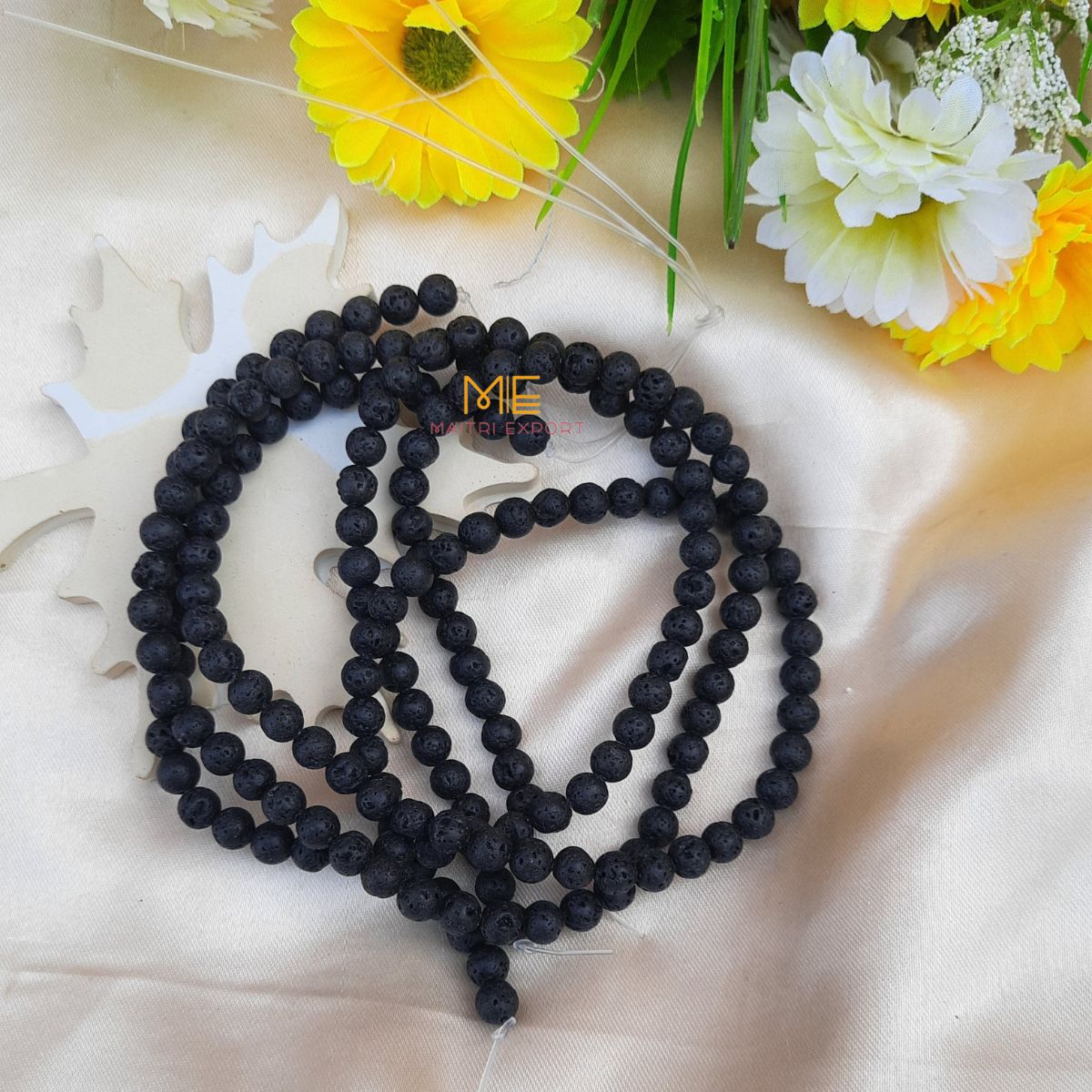 6mm loose round crystal beads strand / line-Maitri Export | Crystals Store
