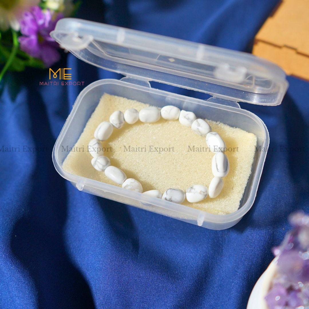 Small Tumble Crystal Beads Bracelet-Maitri Export | Crystals Store
