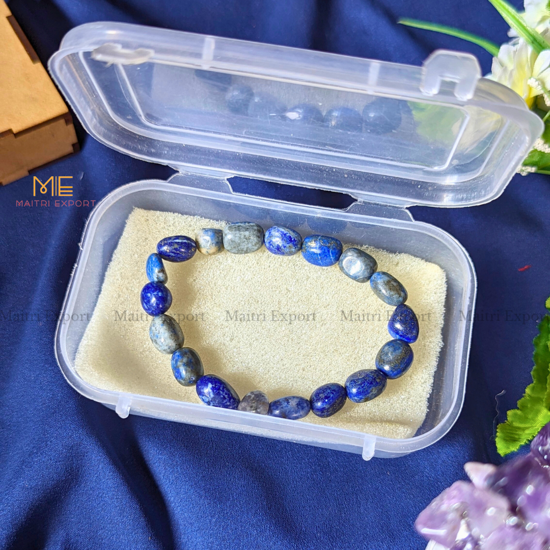 Small Tumble Crystal Beads Bracelet-Maitri Export | Crystals Store