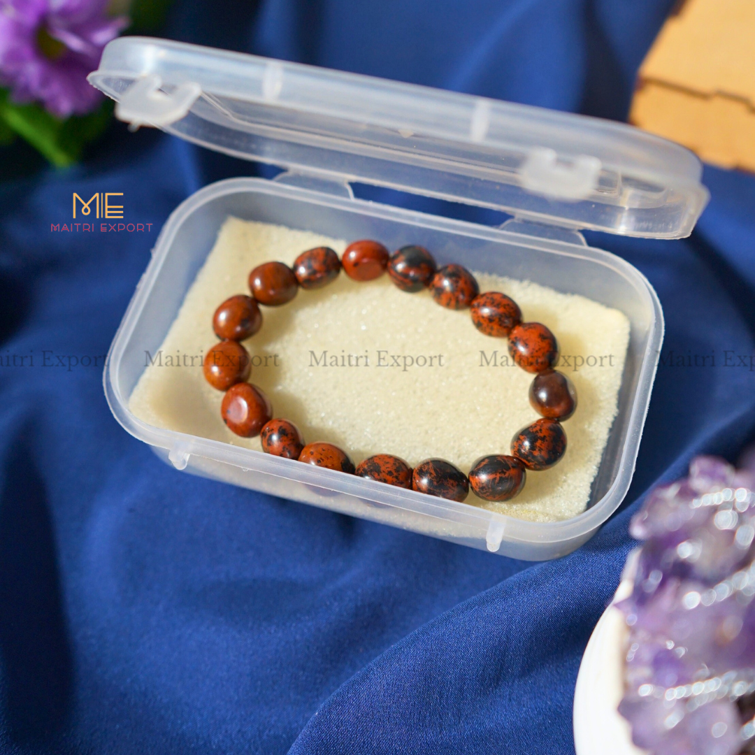 Small Tumble Crystal Beads Bracelet-Maitri Export | Crystals Store
