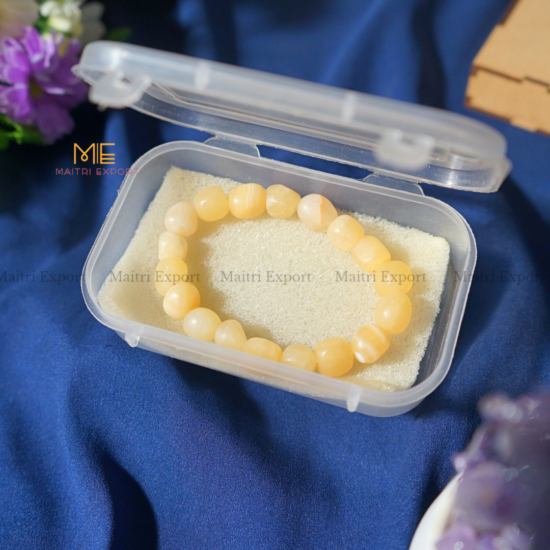 Small Tumble Crystal Beads Bracelet-Maitri Export | Crystals Store
