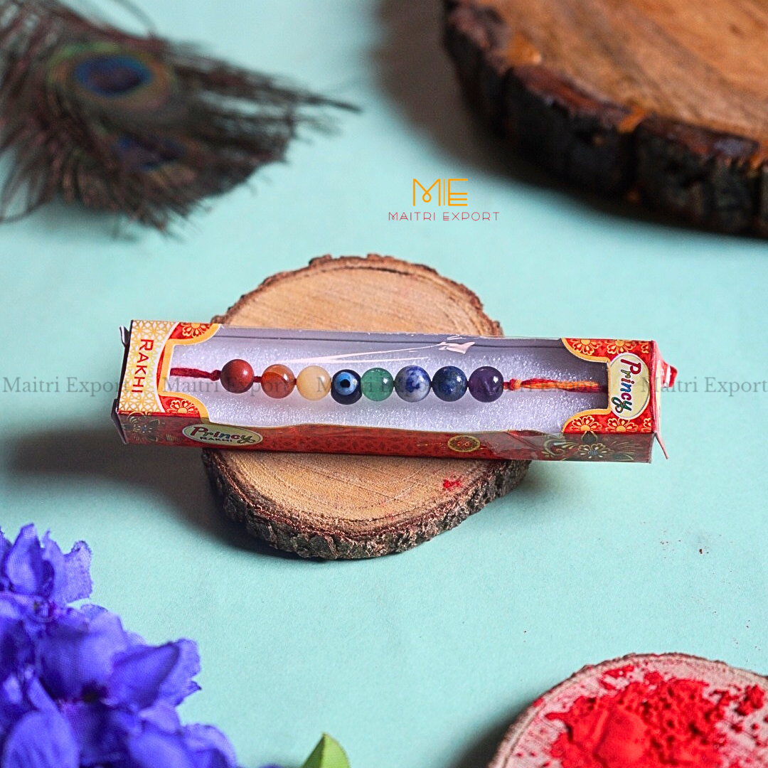7 chakra rakhis-Maitri Export | Crystals Store