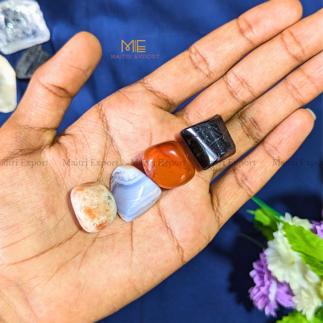 Confident Tumble Set-Maitri Export | Crystals Store