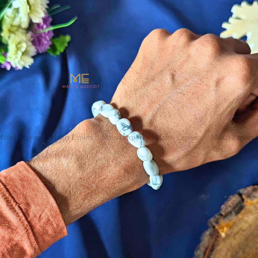 Small Tumble Crystal Beads Bracelet-Maitri Export | Crystals Store