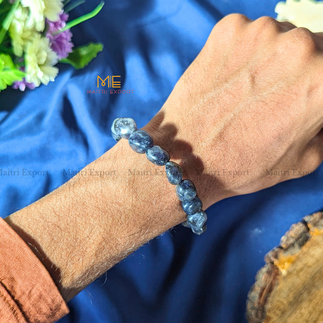 Small Tumble Crystal Beads Bracelet-Maitri Export | Crystals Store