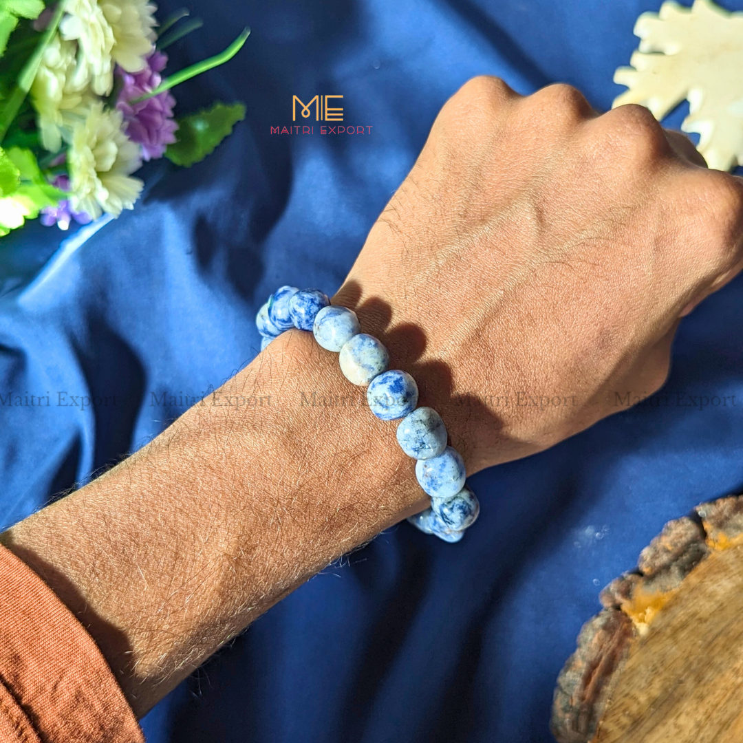 Small Tumble Crystal Beads Bracelet-Maitri Export | Crystals Store