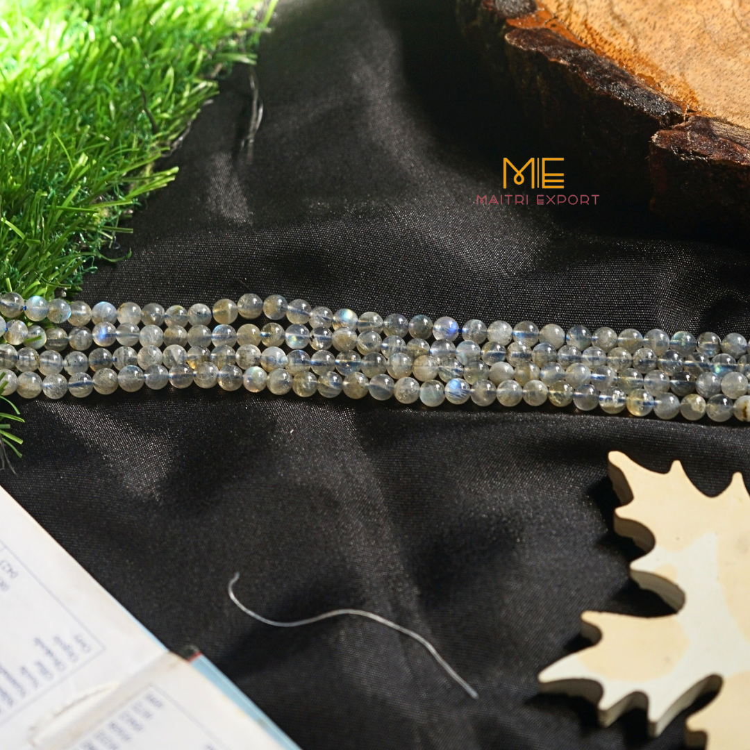 6mm loose round crystal beads strand / line-Maitri Export | Crystals Store