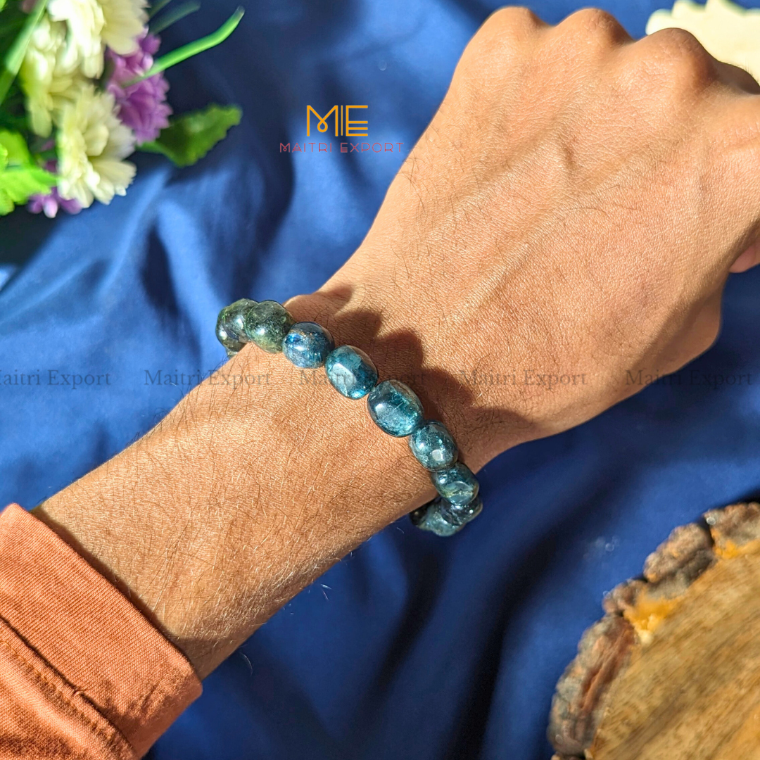 Small Tumble Crystal Beads Bracelet-Maitri Export | Crystals Store