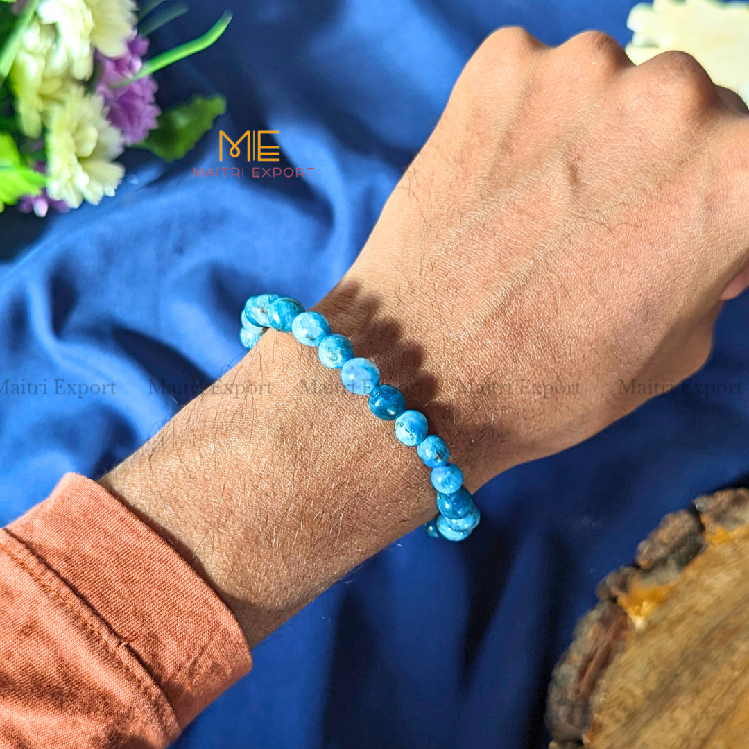 Small Tumble Crystal Beads Bracelet-Maitri Export | Crystals Store