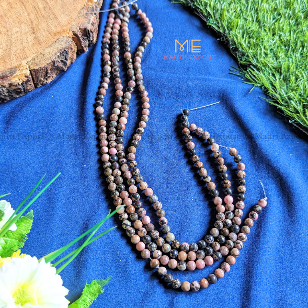 6mm loose round crystal beads strand / line-Maitri Export | Crystals Store