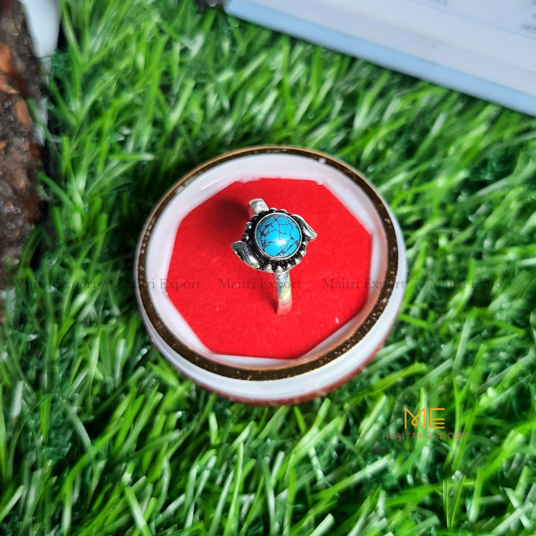 Natural Gemstone Crystal Adjustable Rings (1)-Maitri Export | Crystals Store