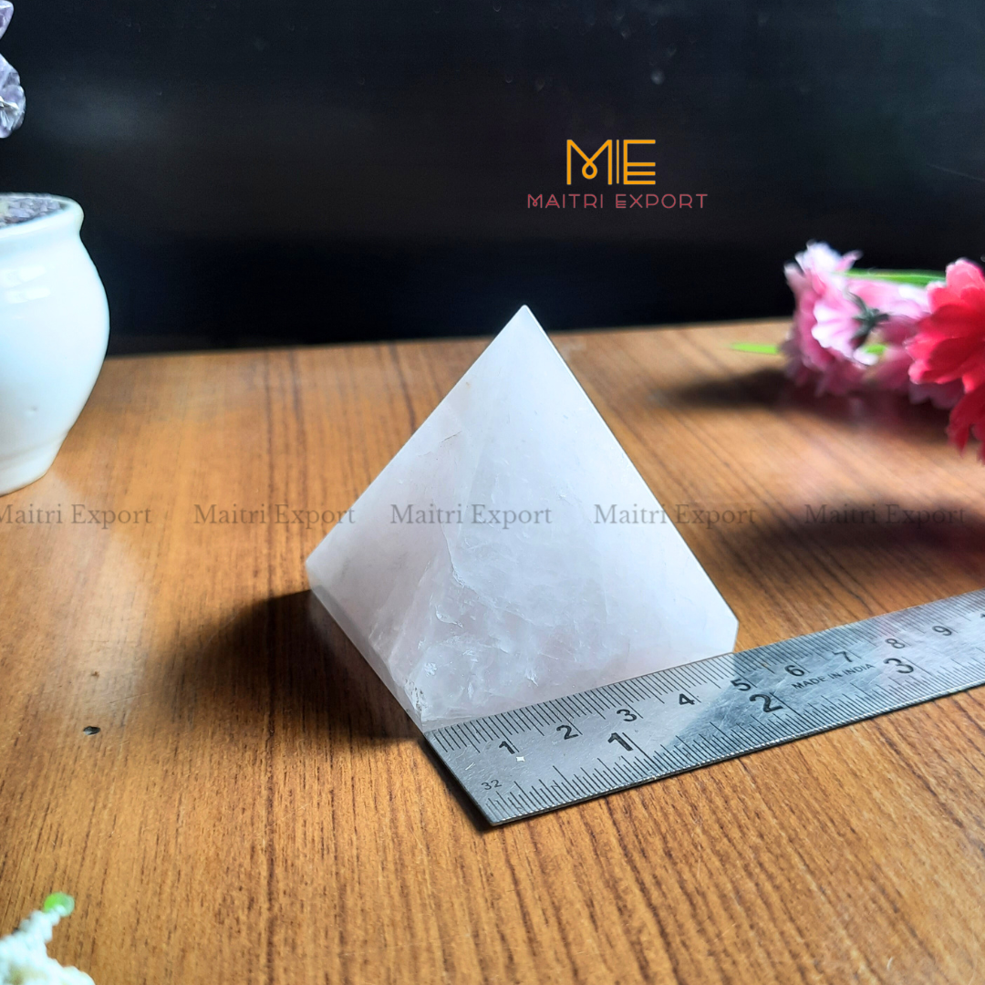 Natural Healing Crystal Pyramids ( Approx 2 inches )-Maitri Export | Crystals Store