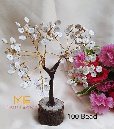 Gomtichakra Tree for prosperity and vastu showpiece-100 Bead-Maitri Export | Crystals Store