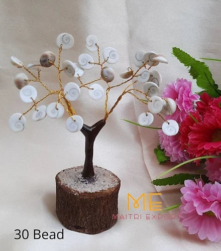 Gomtichakra Tree for prosperity and vastu showpiece-30 Bead-Maitri Export | Crystals Store