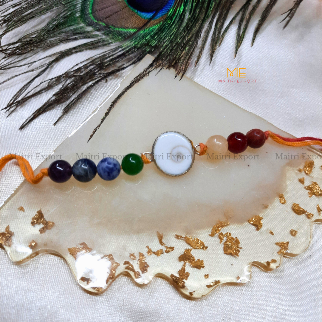 7 chakra rakhis-Maitri Export | Crystals Store