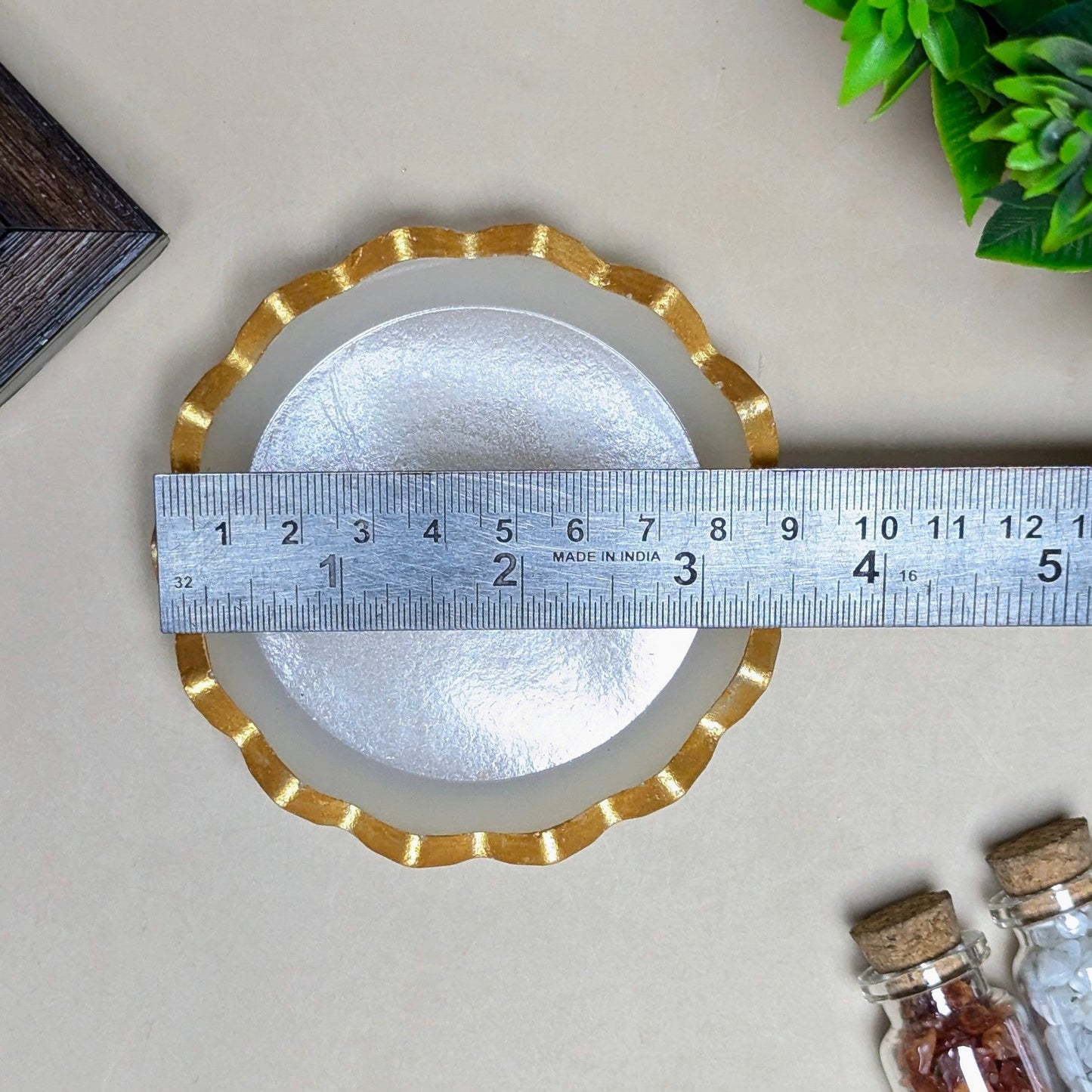 Selenite design orgone bowl-Maitri Export | Crystals Store