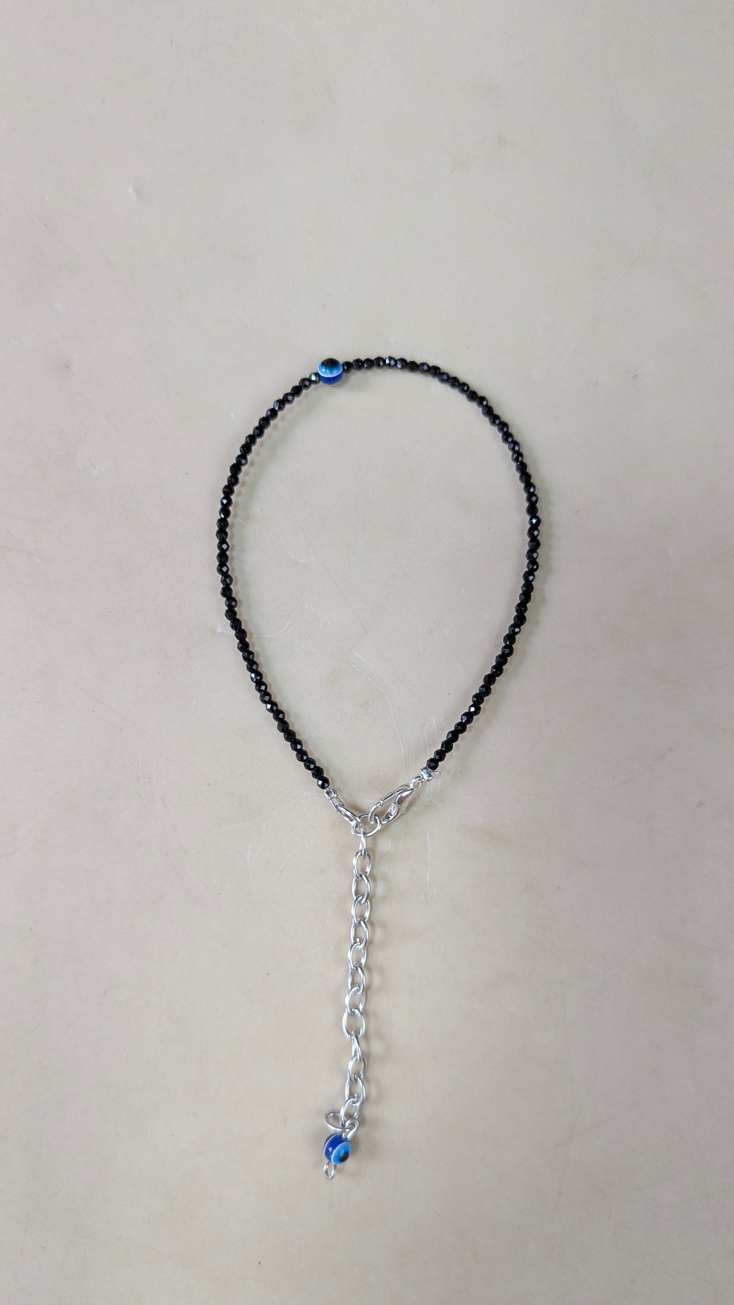 anklet 2mm faceted