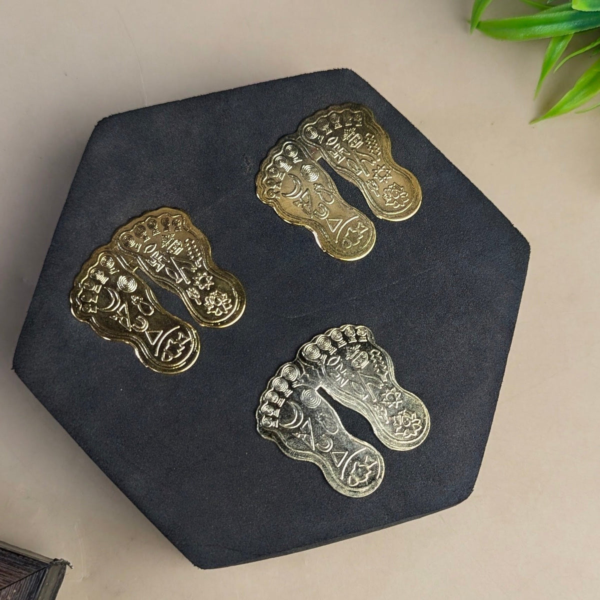 Copper Charan Paduka