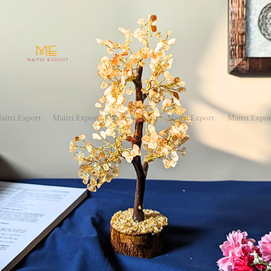 300 Beads Chips Crystal Stone Tree-Citrine-Maitri Export | Crystals Store