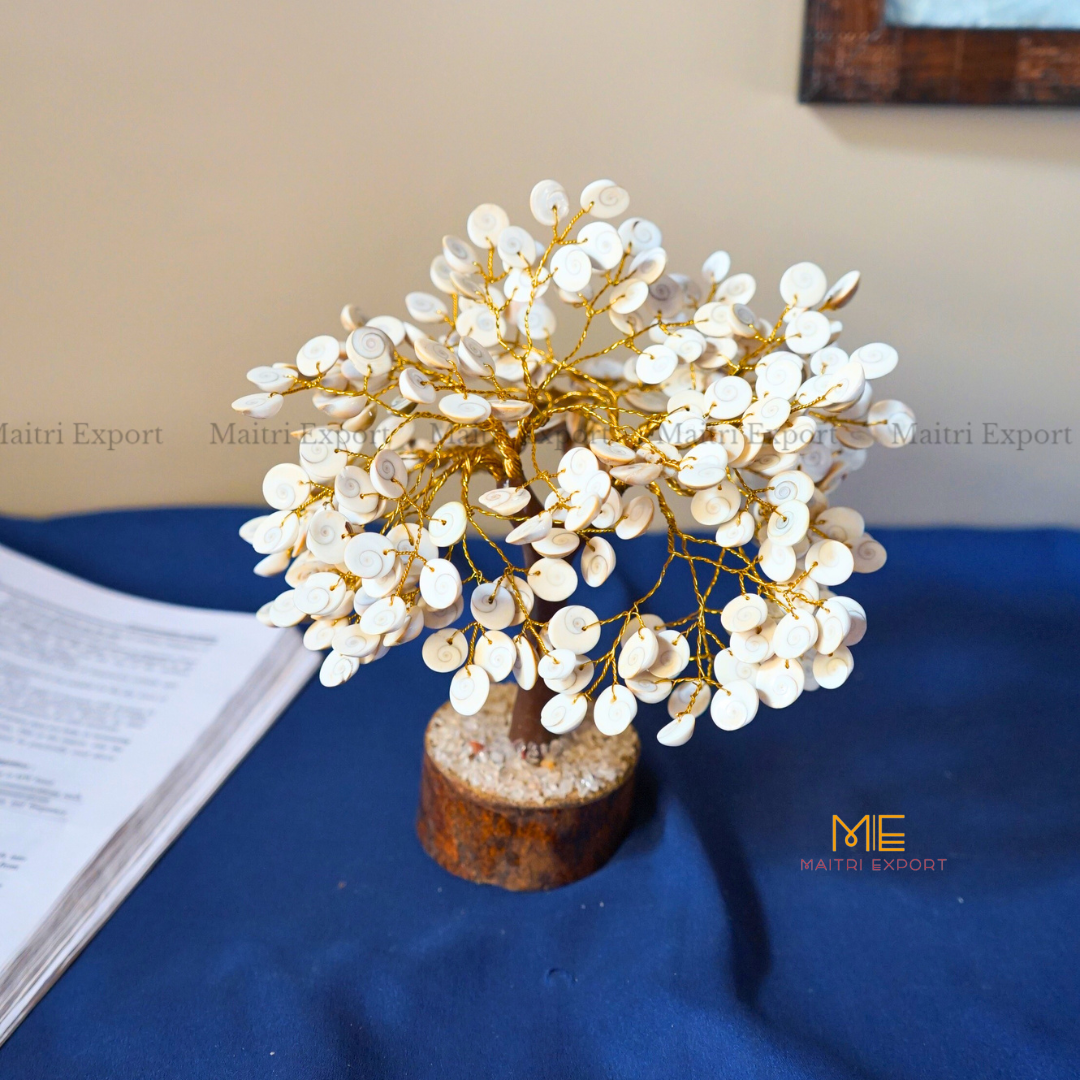 Gomtichakra Tree for prosperity and vastu showpiece-300 Bead-Maitri Export | Crystals Store