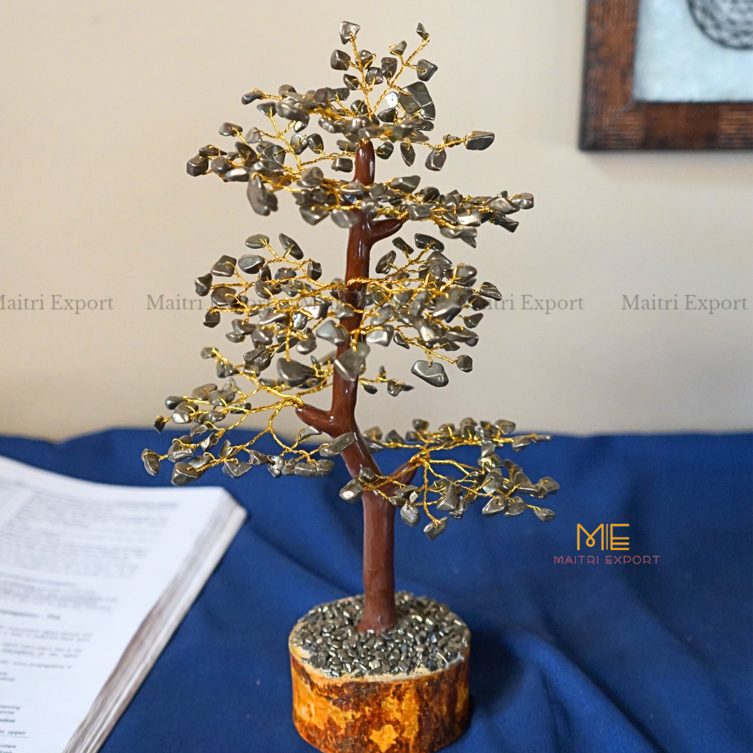 300 Beads Chips Crystal Stone Tree-Pyrite-Maitri Export | Crystals Store