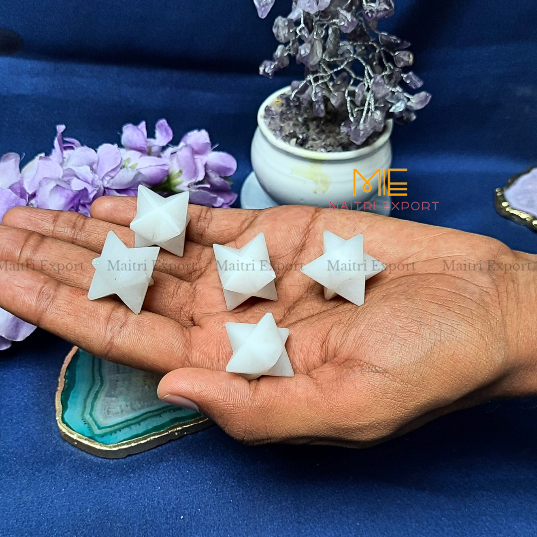 Crystal Hand Crafted Merkaba Star-Maitri Export | Crystals Store