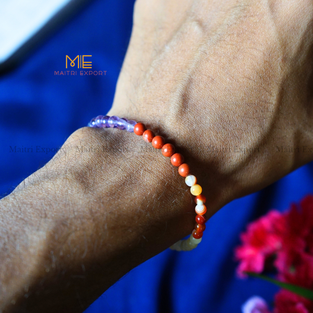 7 chakra bracelet-Maitri Export | Crystals Store