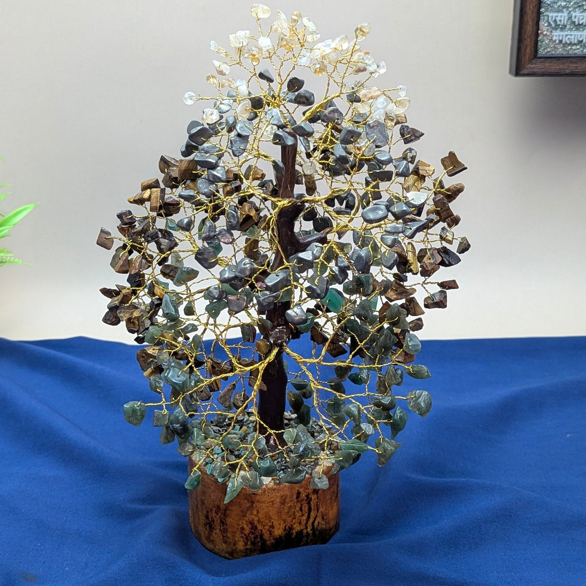 500 Beads Chips Crystal Stone Tree-Money Magnet-Maitri Export | Crystals Store