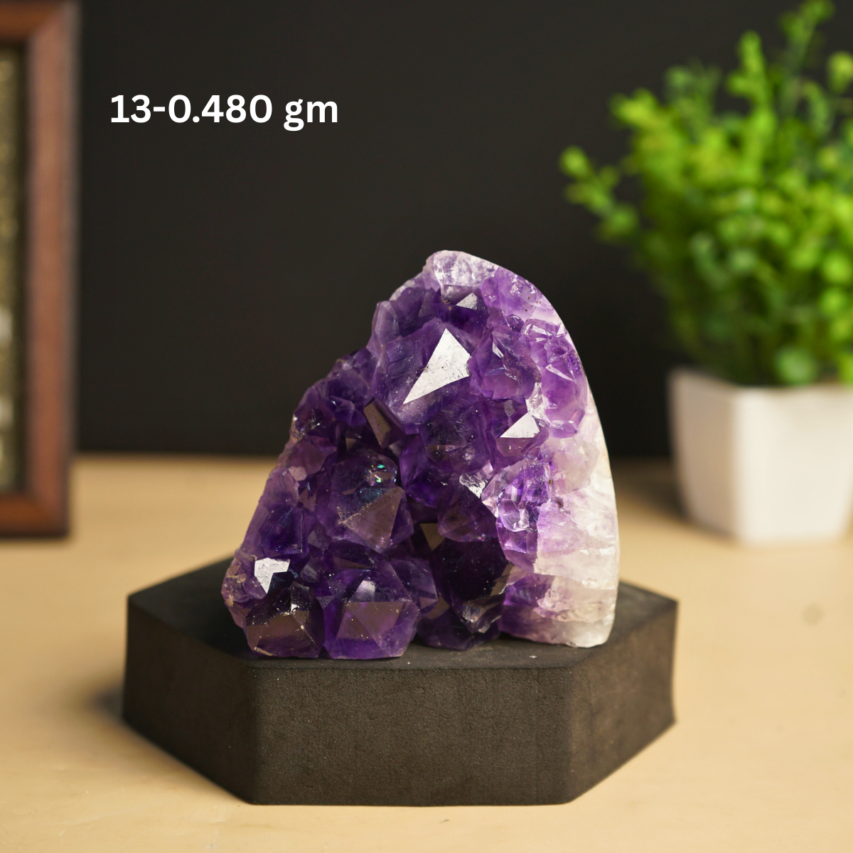 Amethyst mini / small geode-13 - 480gm-Maitri Export | Crystals Store