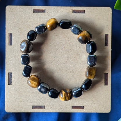 Small Tumble Crystal Beads Bracelet-Tripal Protection-Maitri Export | Crystals Store