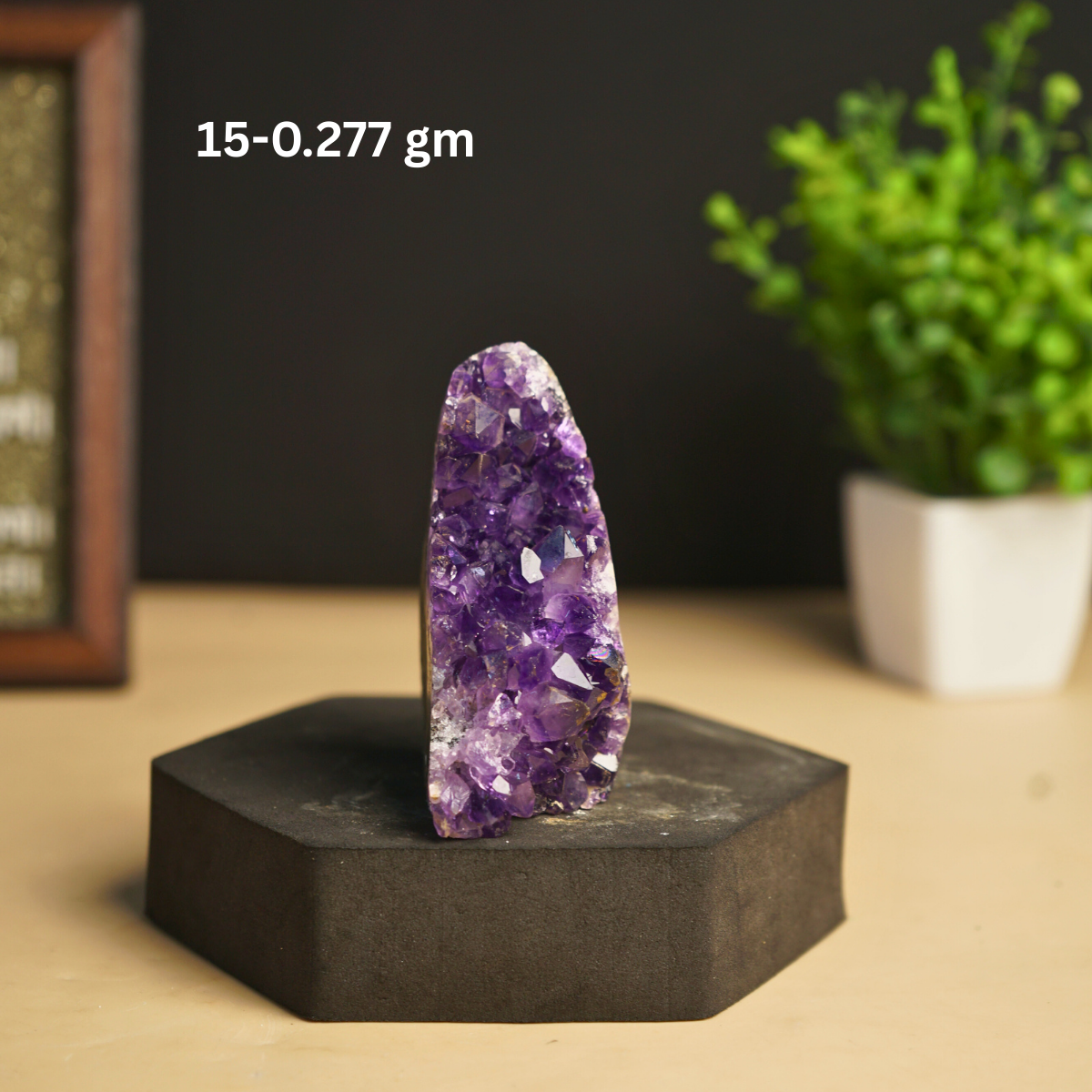 Amethyst mini / small geode-15 -277gm-Maitri Export | Crystals Store