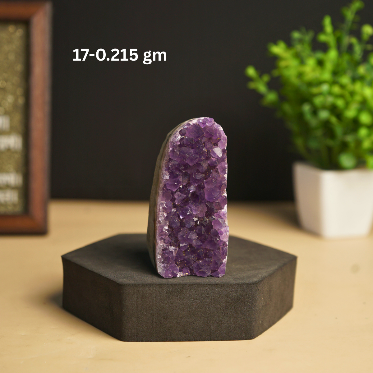 Amethyst mini / small geode-17 -215gm-Maitri Export | Crystals Store