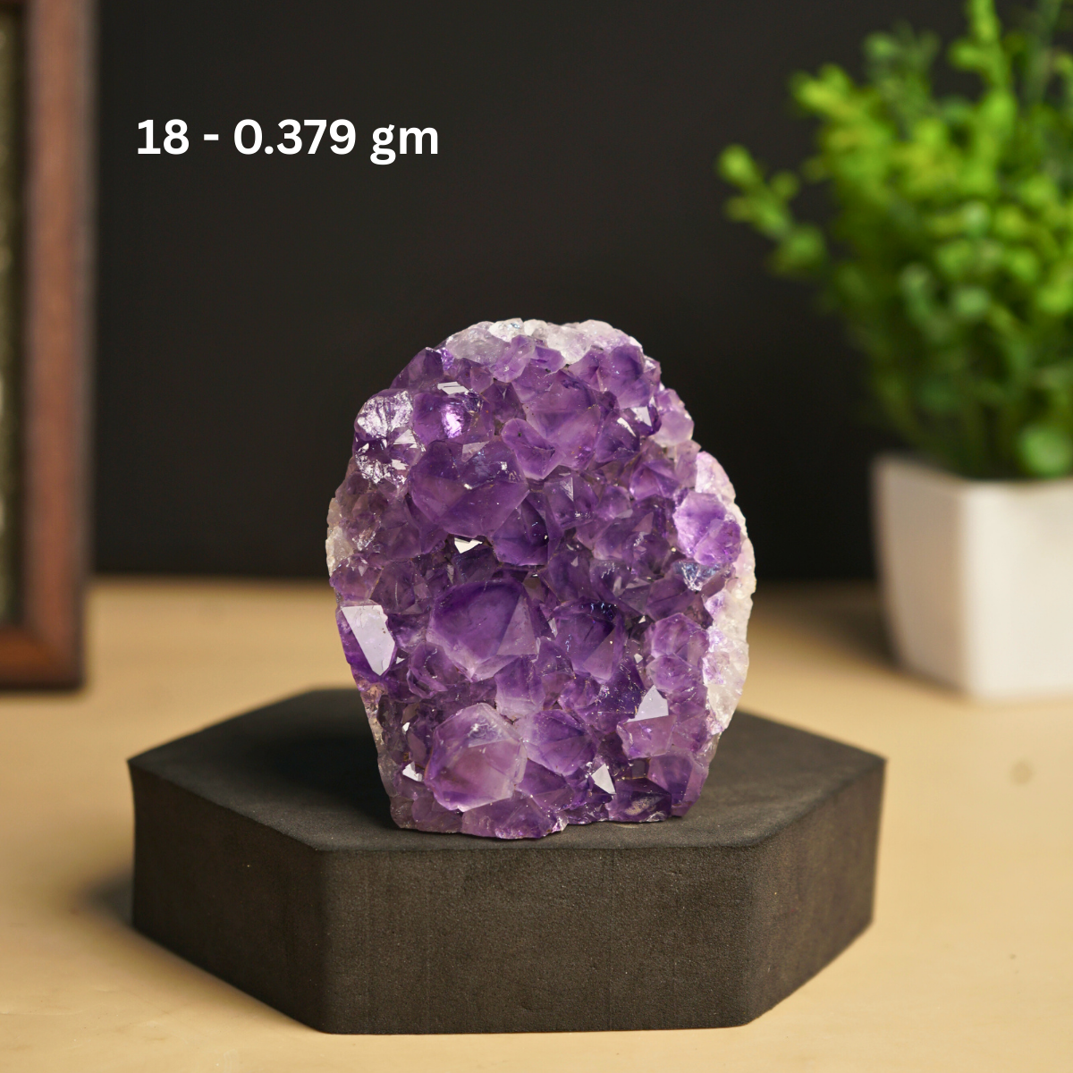 Amethyst mini / small geode-18 -379gm-Maitri Export | Crystals Store